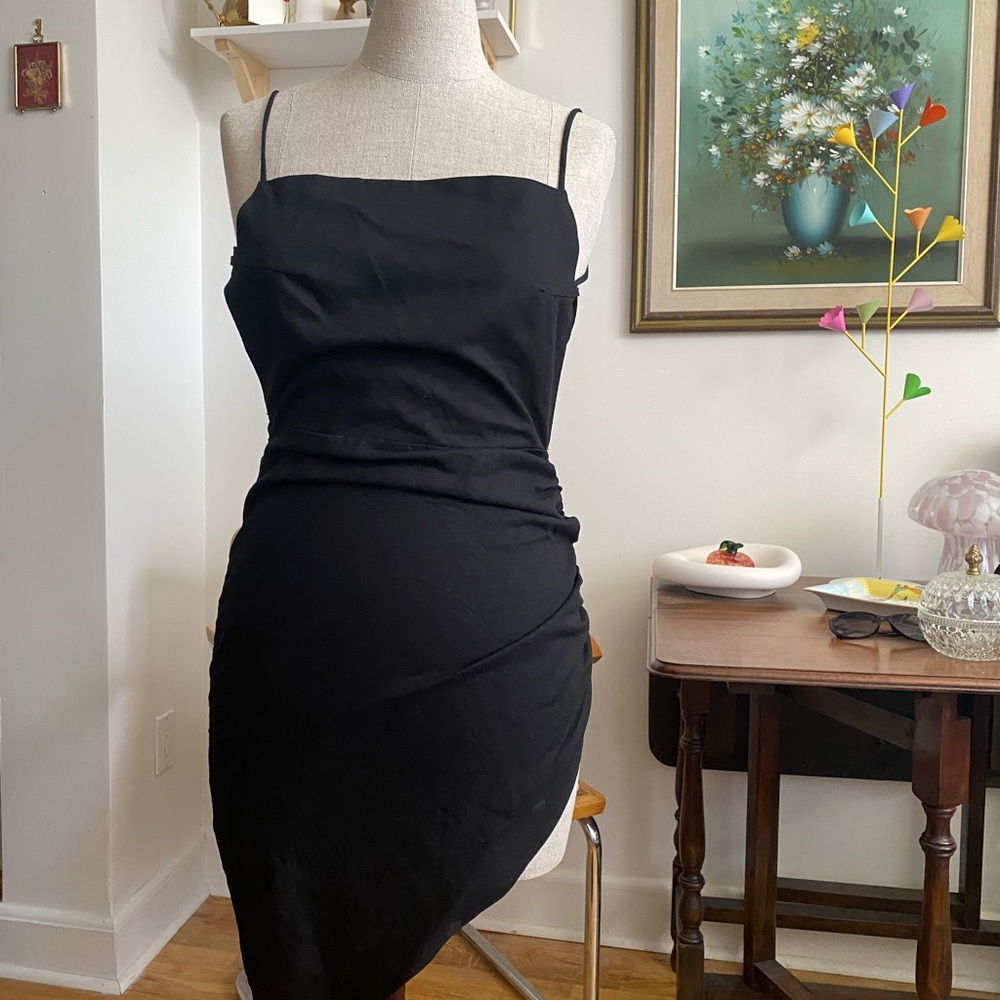 Lioness Vivien Asymmetrical Spaghetti Strap Dress
